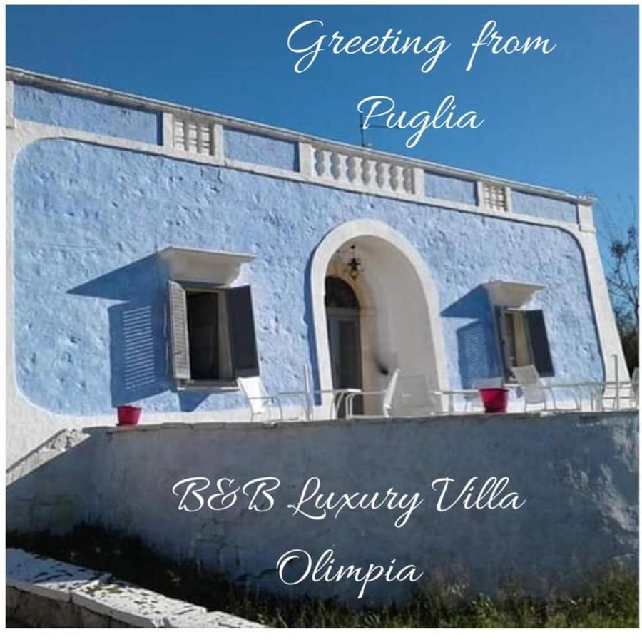 B&B Luxury Villa Olimpia Home Restaurant Selva Di Fasano Luaran gambar